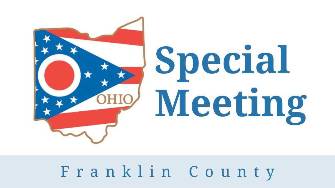 Thursday, June 10 Special Meeting